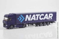 Камский 54901 тягач с полуприцепом НЕФАЗ-93341 темно-синий