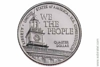 25 центов 2026 США. Конституция США