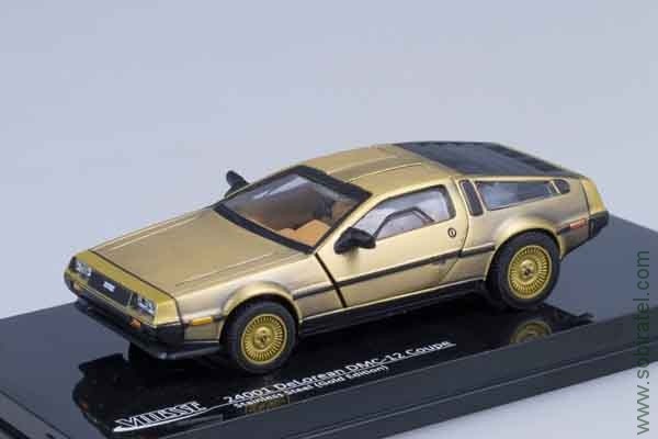 DeLorean DMC-12 Coupe Stainless Steel Gold Edition (Vitesse 1:43)