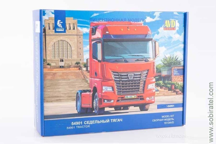 Сборная модель Камский 54901 тягач (AVD 1:43)
