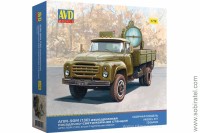 1/72 сборная модель АПМ-90М (130) аэродромная посадочно-светомаячная станция (AVD)