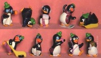 Пингвины зимние