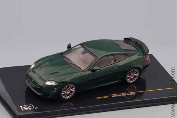 Miniature Ixo 1/43 Jaguar XKR S 2010 - Verte - Collection