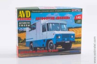 сборная модель ТА-37601 автофургон молоко (AVD 1:43)