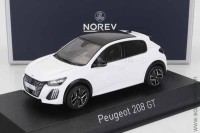 Peugeot 208 GT 2024 белый (Norev 1/43)