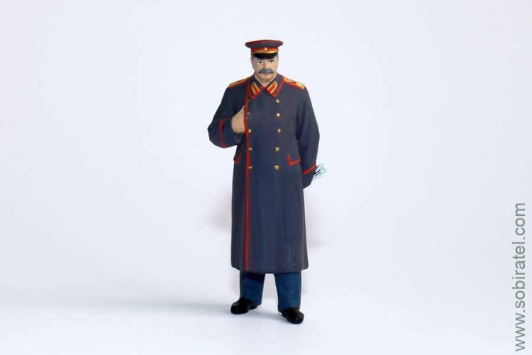 фигурка Сталин в шинели (Каморка 1:43)