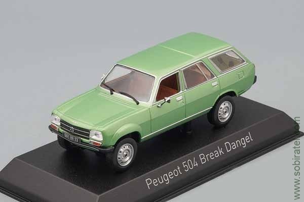 Peugeot 504 Break Dangel 4x4 1980 зеленый (Norev 1/43) Peugeot 504 Break Dangel 4x4 1980 зеленый (Norev 1/43)
