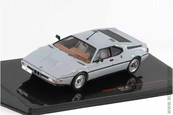 BMW M1 (E26) 1978 серый (iXO 1:43)