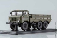 Горький 34 бортовой, хаки (SSM 1/43)