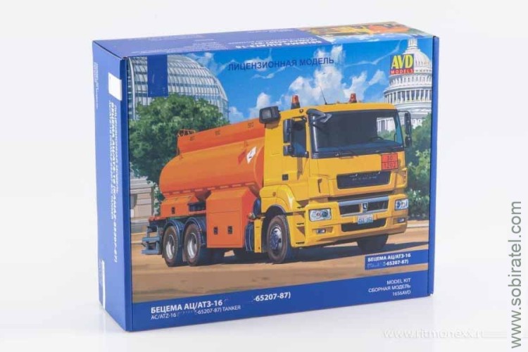 сборная модель АЦ/АТЗ-16 (65207-87) Бецема (AVD 1/43) сборная модель АЦ/АТЗ-16 (65207-87) Бецема (AVD 1/43)