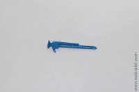 OS43A-060A масштабная модель Реечный домкрат синий (OPUS 1:43)