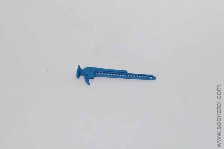 OS43A-060A масштабная модель Реечный домкрат синий (OPUS 1:43)