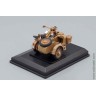 мотоцикл Zundapp KS750 с коляской, песочный (Cararama 1:43)