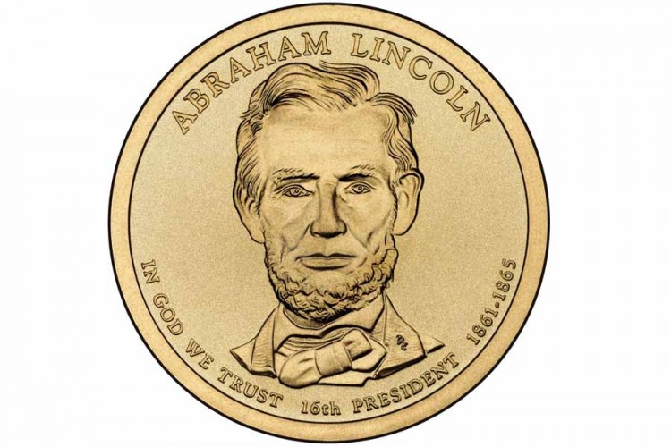Президент № 16 Авраам Линкольн.