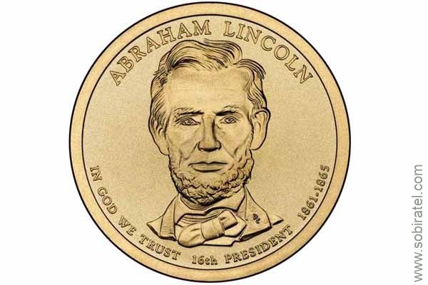 Президент № 16 Авраам Линкольн.