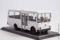автобус ЛАЗ-А073 белый (ModelPro 1:43)