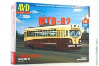 Сборная модель Трамвай МТВ-82 (AVD 1:43)