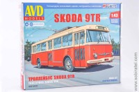 сборная модель Троллейбус SKODA-9TR (AVD 1:43)