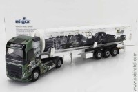 Volvo FH4 500 c полуприцепом-цистерной Transports Ducarroz 2020 (Eligor 1:43)