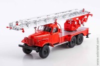 Автолестница АЛМ-30 (157) красная (SSM 1/43)