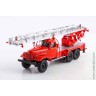 Автолестница АЛМ-30 (157) красная (SSM 1/43)