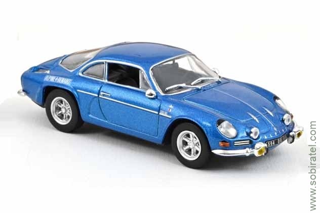 Alpine Renault A110 1600 S 1973 синий (Norev 1:43)