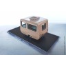 прицеп Дача 6021, бежевый (Ретролаб 1:43)