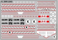 DKM1240 Набор декалей для техники ВС ГСВГ/ЗГВ на базе 131 (100x70 мм)