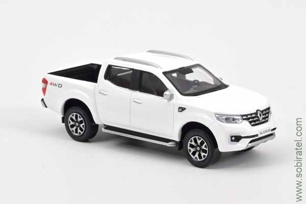 Renault Alaskan пикап 4x4 2017 белый (Norev 1:43) Renault Alaskan пикап 4x4 2017 белый (Norev 1:43)
