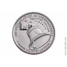 25 центов 2026 США. Декларация независимости. Колокол. 25 центов 2026 США. Декларация независимости. Колокол.
