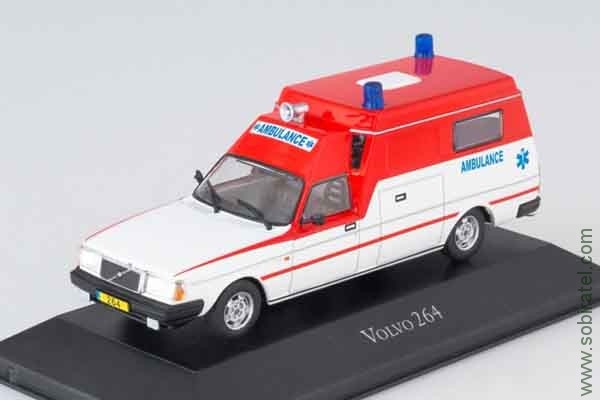 Volvo 264GL Dutch Ambulance 1974 (Atlas 1:43)