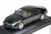 Mercedes-Benz CLS-Class 2004 (C219) чёрный (Minichamps 1:43)