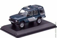 Land Rover Discovery Mk1 4x4 1998 dark green metallic (Oxford 1:43)