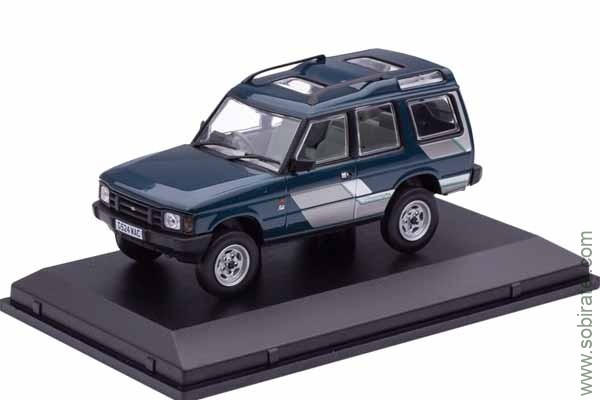 Land Rover Discovery Mk1 4x4 1998 тёмно-зеленый (Oxford 1:43)