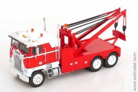 эвакуатор Freightliner FLA Wrecker service 1987 красный с белым (iXO 1:43)