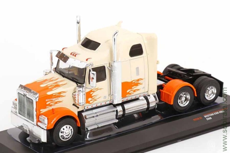седельный тягач №238 Western Star 4900 2000 бежевый с оранжевым (iXO 1:43) Скоро! Предзаказ! седельный тягач №238 Western Star 4900 2000 бежевый с оранжевым (iXO 1:43) Скоро! Предзаказ!