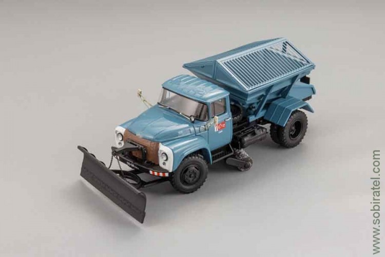 ПР-130 пескоразбрасыватель, Ленинград 1968 г. (DiP 1:43)