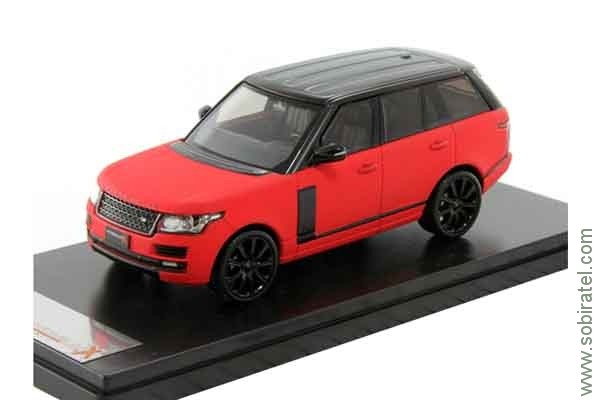 Range Rover Vogue 2014 matt red/black, 1:43 PremiumX