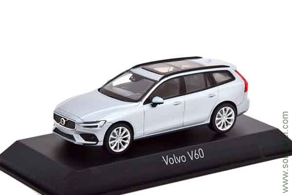 Volvo V60 2018 bright silver, Norev 1:43