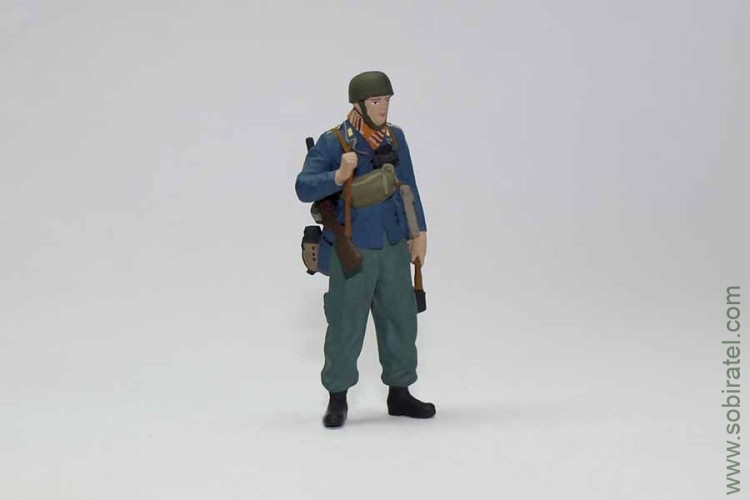 фигурка Немецкий солдат №3 (Каморка 1:43)