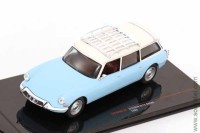 Citroen ID19 Break 1960 бело-голубой (iXO 1/43)