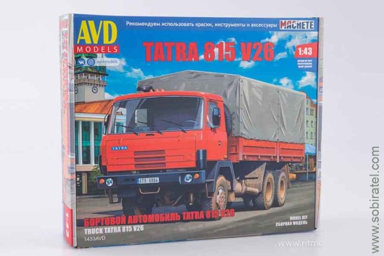 сборная модель TATRA-815 V26 с тентом (AVD 1:43)