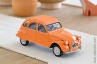 Citroën 2CV 6 Club 1979 оранжевый (Norev 1/43)