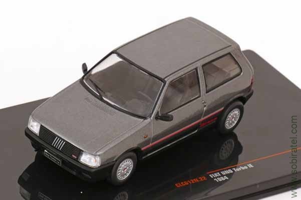 Fiat Uno Turbo iE 1984 grey metallic (iXO 1:43) Fiat Uno Turbo iE 1984 grey metallic (iXO 1:43)