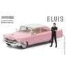 Cadillac Fleetwood Series 60 Elvis Presley Pink Cadillac, с фигуркой Элвиса Пресли 1955, GreenLight 1:43