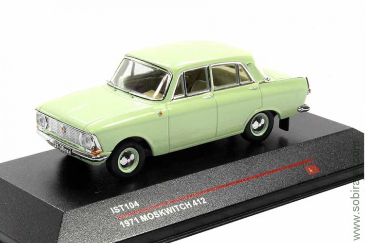 Москвич 412 1971 cветло-зеленый