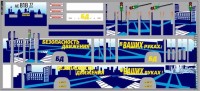 DKP0286 Набор декалей Икарус-260 безопасность движения, белый (140x290 мм)