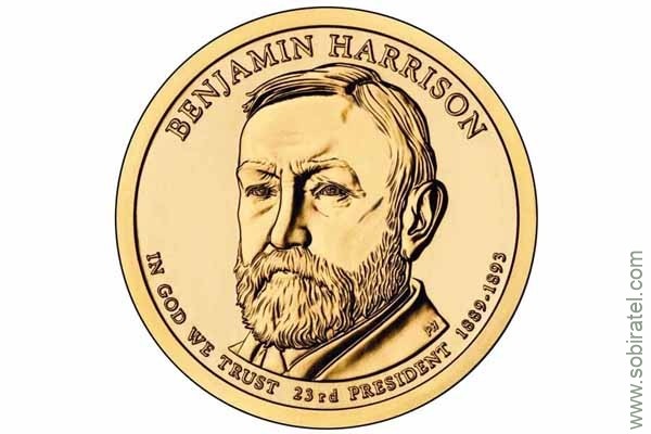 Президент № 23 Бе́нджамин Га́ррисон.