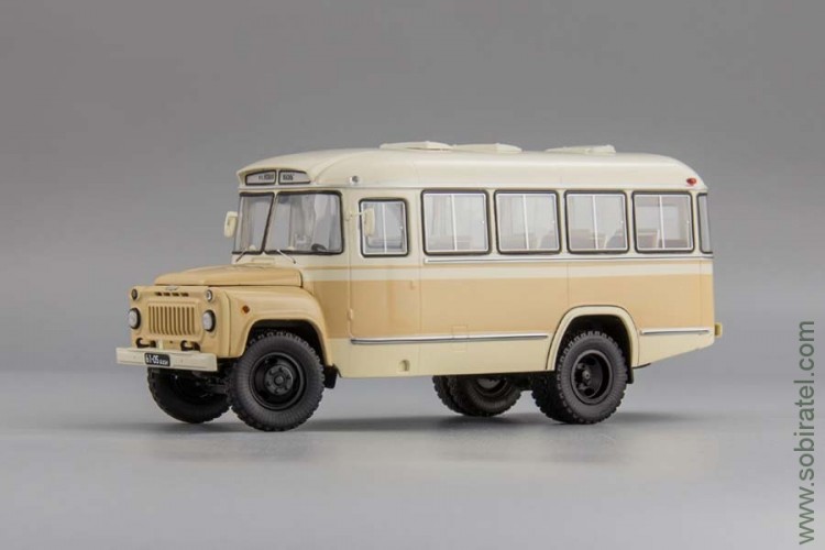 автобус Курганский 685 1973г. Маршрут «Колхоз «Новая Жизнь» (1:43 DiP)
