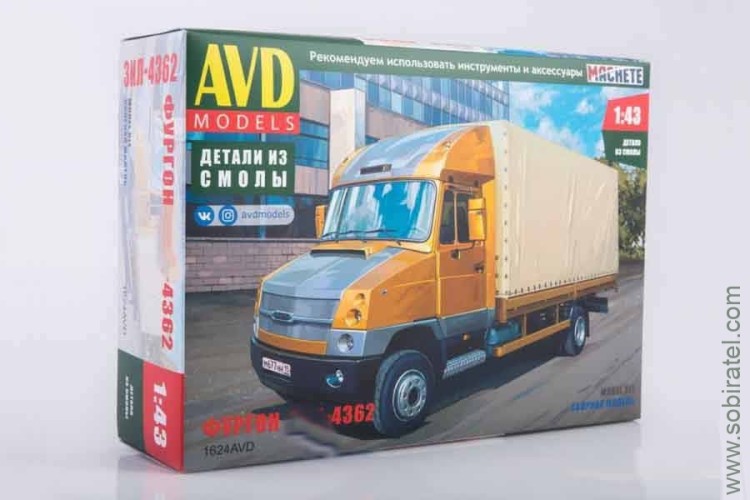 сборная модель фургон 4362 (AVD 1:43)